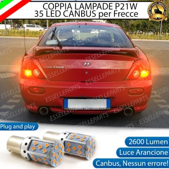 Coppia Frecce Posteriori P21W 35 LED Canbus HYUNDAI COUPE II