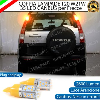 Lampade LED Frecce Posteriori Per Honda CR-V MK2 Arancioni