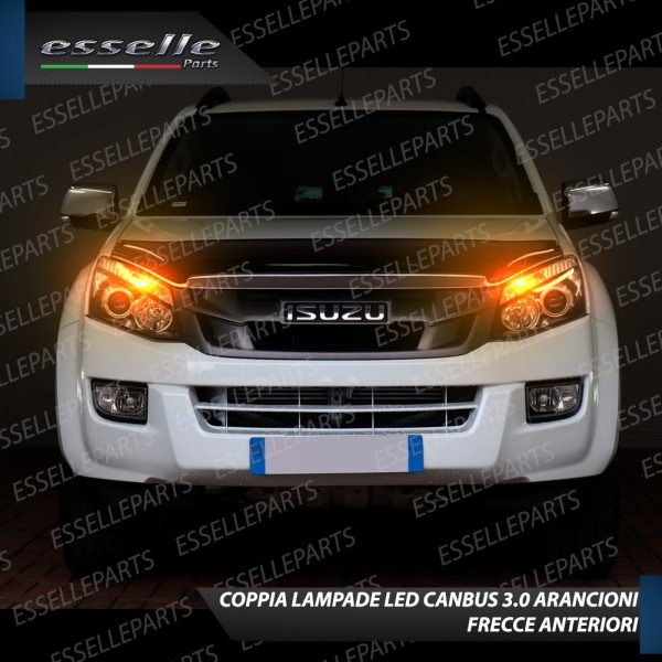 Lampade ANTERIORI PY21W BAU15S 35 LED Canbus ISUZU D-MAX II