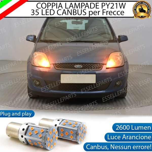 Coppia Frecce Anteriori PY21W 35 LED Canbus Ford Fiesta V