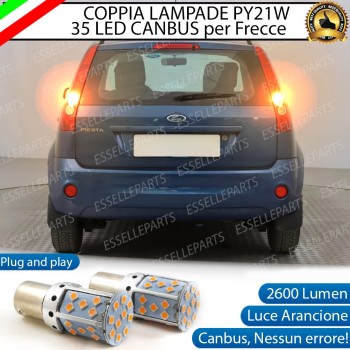 Coppia Frecce Posteriori PY21W 35 LED Canbus FORD Fiesta MK5