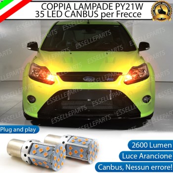 Coppia Frecce Anteriori PY21W 35 LED Canbus Ford Focus MK2