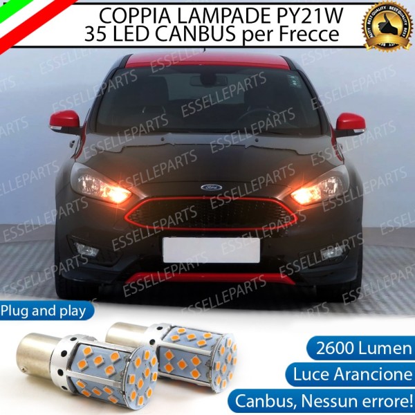Lampade ANTERIORI PY21W BAU15S 35 LED Canbus FORD FOCUS III RESTYLING