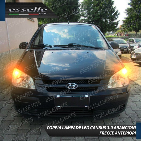 Coppia Frecce Anteriori PY21W 35 LED Canbus HYUNDAI GETZ