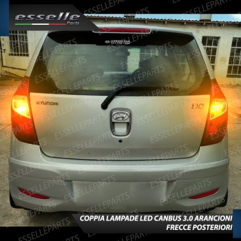 Coppia Frecce Posteriori PY21W 35 LED Canbus Hyundai i10 I