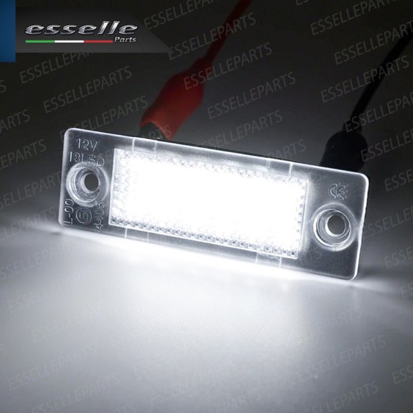 Placchette Complete da 18 LED per Luci targa specifiche per VW CADDY III