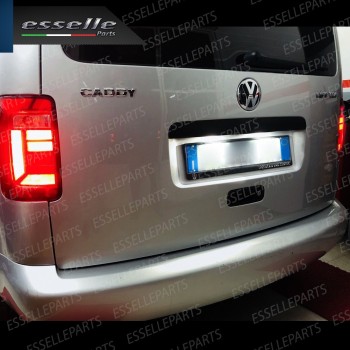 Placchette Complete da 18 LED per Luci targa specifiche per VW CADDY III