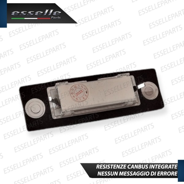 Placchette Complete da 18 LED per Luci targa specifiche per VW GOLF PLUS FINO AL 2008