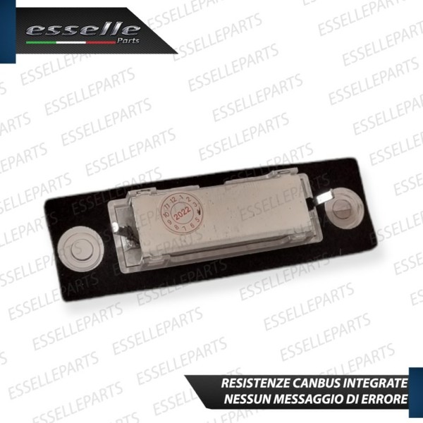 Placchette Complete da 18 LED per Luci targa specifiche per SKODA SUPERB I