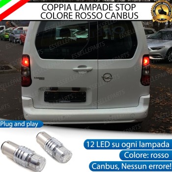 Coppia Lampade LED BAY15D Stop / Posizione Posteriori per OPEL COMBO F Coppia Lampade LED BAY15D Stop / Posizione Posteriori per OPEL COMBO F