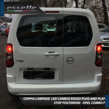 Coppia Lampade LED BAY15D Stop / Posizione Posteriori per OPEL COMBO F Coppia Lampade LED BAY15D Stop / Posizione Posteriori per OPEL COMBO F
