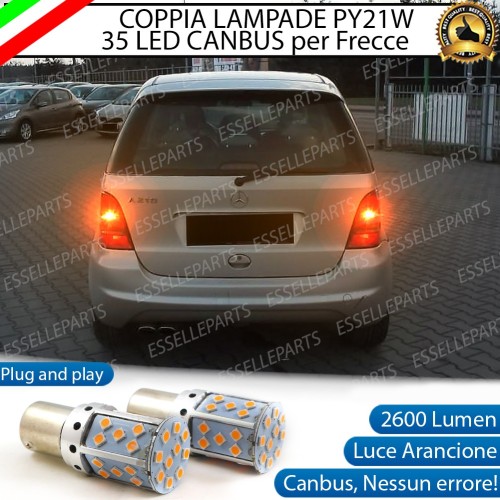 Coppia Frecce Posteriori PY21W 35 LED Canbus MERCEDES Classe A W168