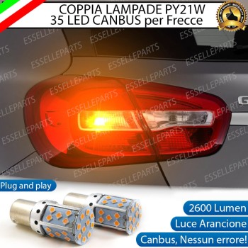 Coppia Frecce Posteriori PY21W 35 LED Canbus MERCEDES GLA X156