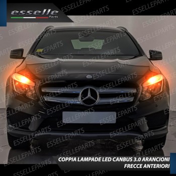 Coppia Frecce Anteriori P21W 35 LED Canbus Mercedes GLA X156