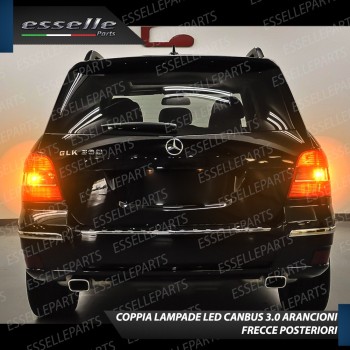 Coppia Frecce Posteriori PY21W 35 LED Canbus MERCEDES GLK