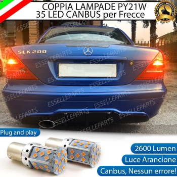 Coppia Frecce Posteriori PY21W 35 LED Canbus MERCEDES SLK R170