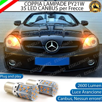 Coppia Frecce Anteriori PY21W 35 LED Canbus Mercedes SLK R171