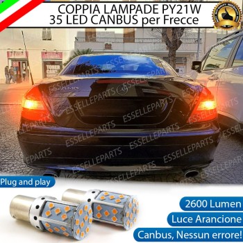 Coppia Frecce Posteriori PY21W 35 LED Canbus MERCEDES SLK R171