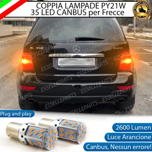 Coppia Frecce Posteriori PY21W 35 LED Canbus MERCEDES ML W164