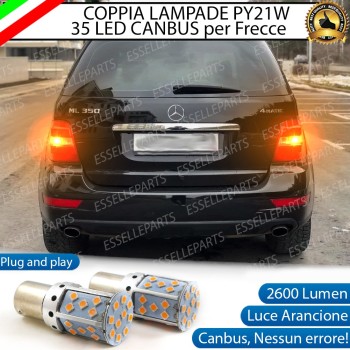 Coppia Frecce Posteriori PY21W 35 LED Canbus MERCEDES ML W164