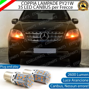 Coppia Frecce Anteriori PY21W 35 LED Canbus Mercedes ML W164