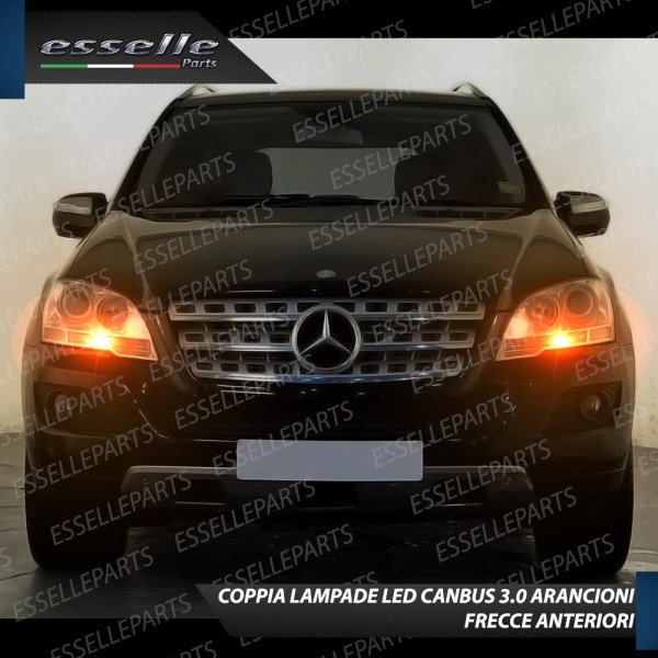 Coppia Frecce Anteriori PY21W 35 LED Canbus Mercedes ML W164