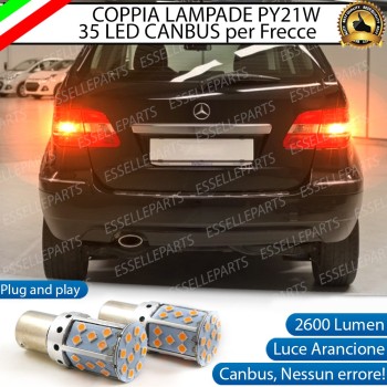 Coppia Frecce Posteriori PY21W 35 LED Canbus MERCEDES Classe B W245