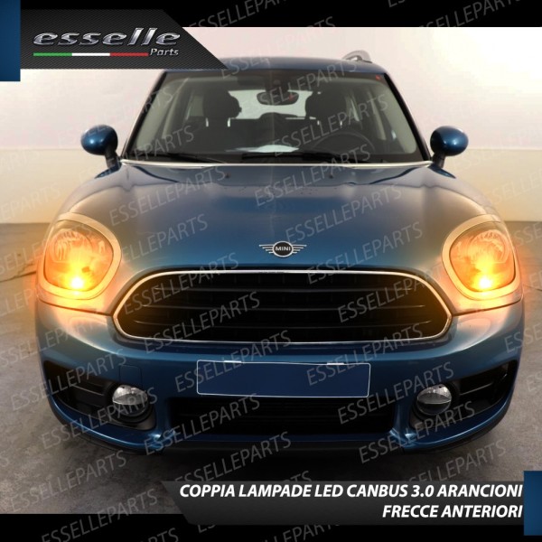 Coppia Frecce Anteriori PY21W 35 LED Canbus Mini Countryman F60