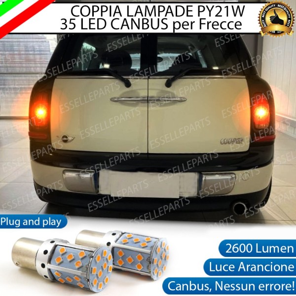 Coppia Frecce Posteriori PY21W 35 LED Canbus MINI Clubman R55