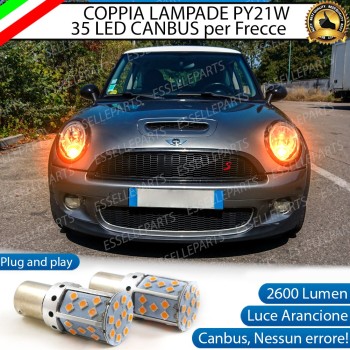 Coppia Frecce Anteriori PY21W 35 LED Canbus Mini Cooper R56 Coppia Frecce Anteriori PY21W 35 LED Canbus Mini Cooper R56