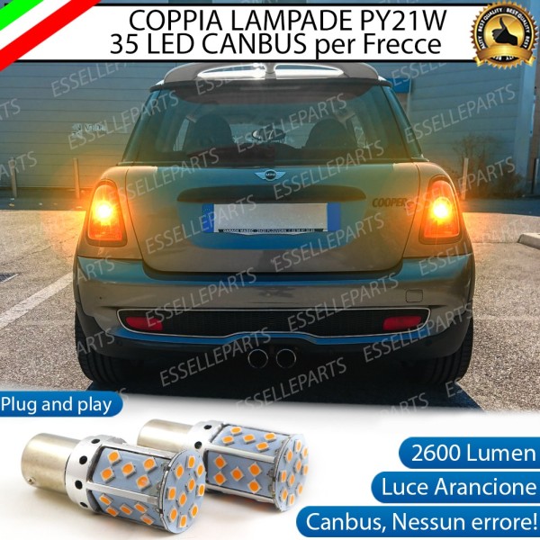 Coppia Frecce Posteriori P21W 35 LED Canbus Mini Cooper R56