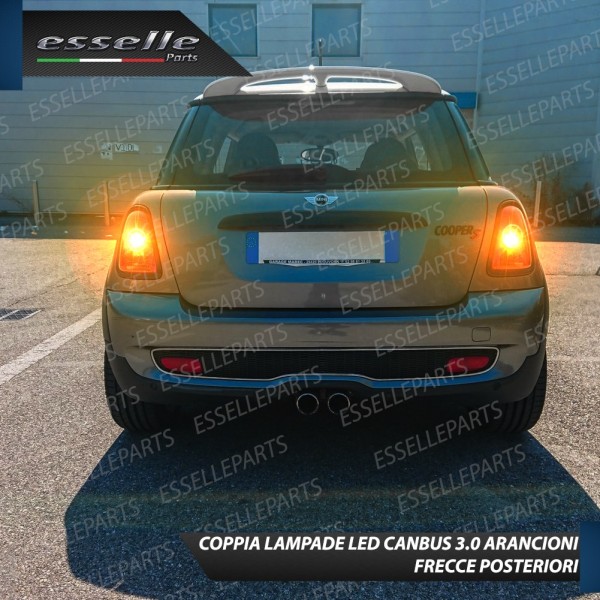 Coppia Frecce Posteriori P21W 35 LED Canbus Mini Cooper R56