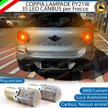 Coppia Frecce Posteriori P21W 35 LED Canbus Mini Paceman R61