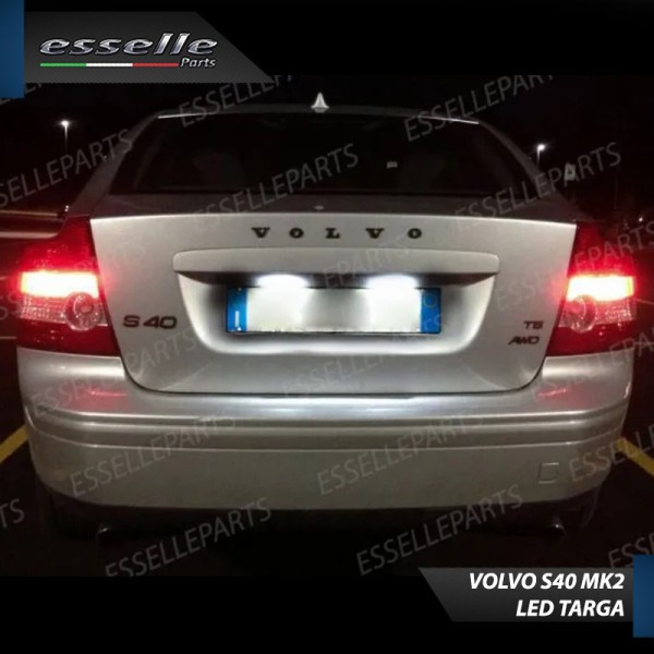 Led interni + Targa VOLVO S40 MK2
