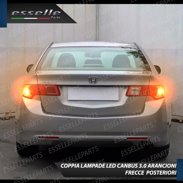Lampada T20 WY21W Canbus ARANCIONE FRECCE Luce AMBRA HONDA ACCORD 8G