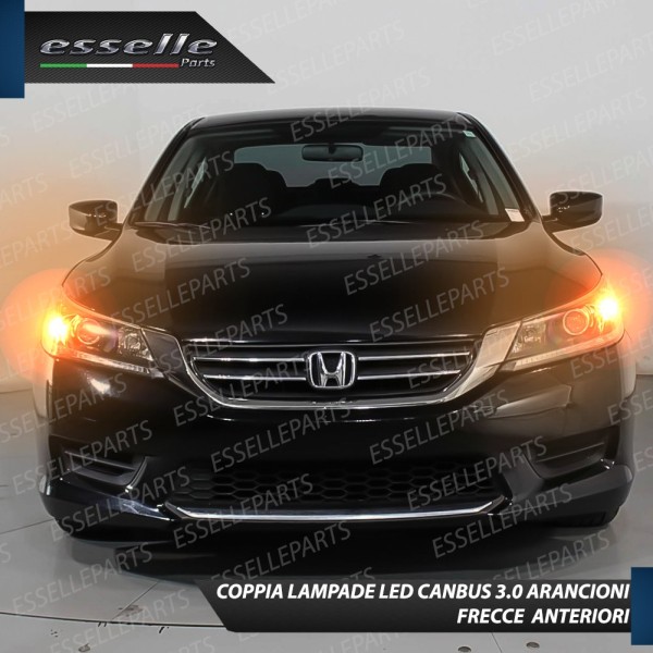 DAL 2012 - Coppia Frecce Anteriori PY21W 35 LED Canbus HONDA ACCORD 8G