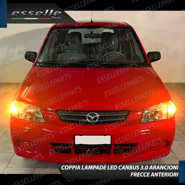 Coppia Frecce Anteriori P21W 24 LED Canbus 3.0 per MAZDA DEMIO