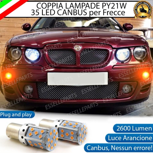 Coppia Frecce Anteriori PY21W 35 LED Canbus MG ZT