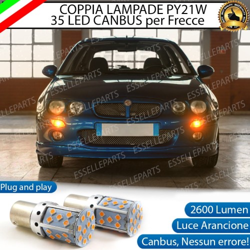 Coppia Frecce Anteriori PY21W 35 LED Canbus MG ZR