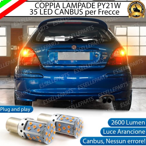 Coppia Frecce Posteriori PY21W 35 LED Canbus MG ZR