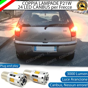 Coppia Frecce Posteriori P21W 24 LED Canbus 3.0 per FIAT PALIO