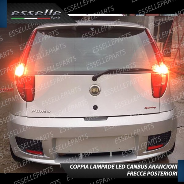 Coppia Frecce Posteriori P21W 24 LED Canbus 3.0 per FIAT PUNTO III