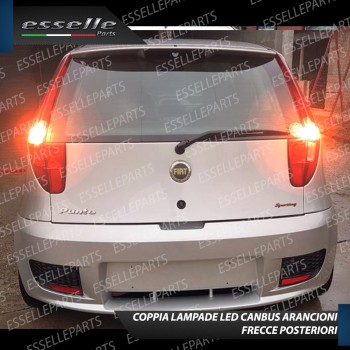 Coppia Frecce Posteriori P21W 24 LED Canbus 3.0 per FIAT PUNTO III