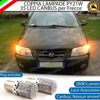 Coppia Frecce Anteriori PY21W 35 LED Canbus HYUNDAI MATRIX