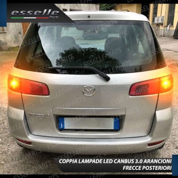 Coppia Frecce Posteriori P21W 24 LED Canbus 3.0 per MAZDA 2 I