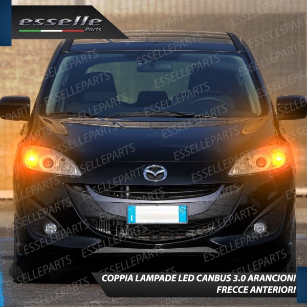 Coppia Frecce Anteriori P21W 24 LED Canbus 3.0 per MAZDA 5 I