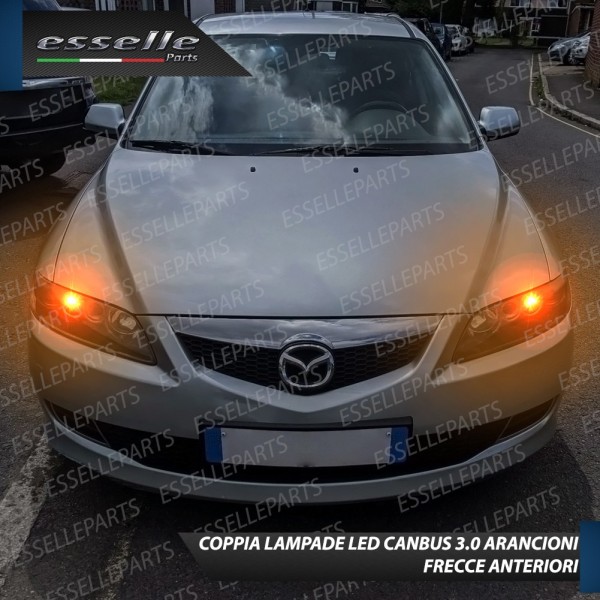 Coppia Frecce Anteriori P21W 24 LED Canbus 3.0 per MAZDA 6 I