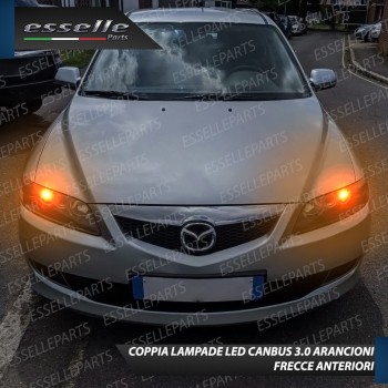 Coppia Frecce Anteriori P21W 24 LED Canbus 3.0 per MAZDA 6 I
