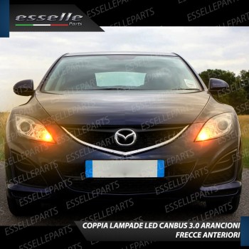 Coppia Frecce Anteriori P21W 24 LED Canbus 3.0 per MAZDA 6 II