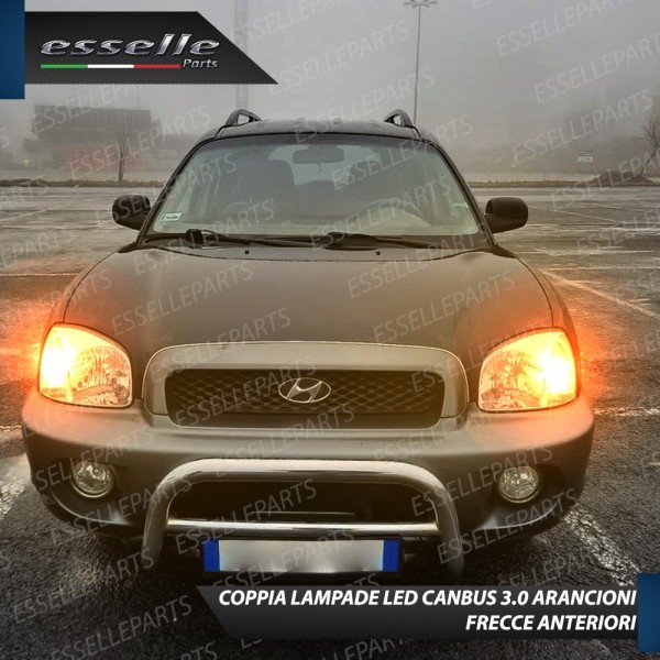 Coppia Frecce Anteriori PY21W 35 LED Canbus HYUNDAI SANTA FE I